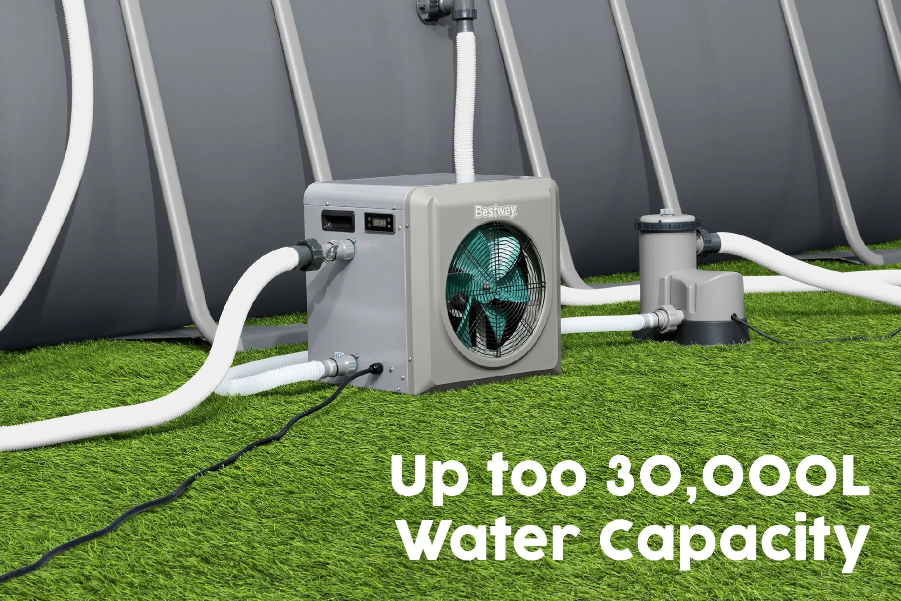 Air Source Pool Heater 4KW Energy-Efficient for Above Ground Pools - Image 5