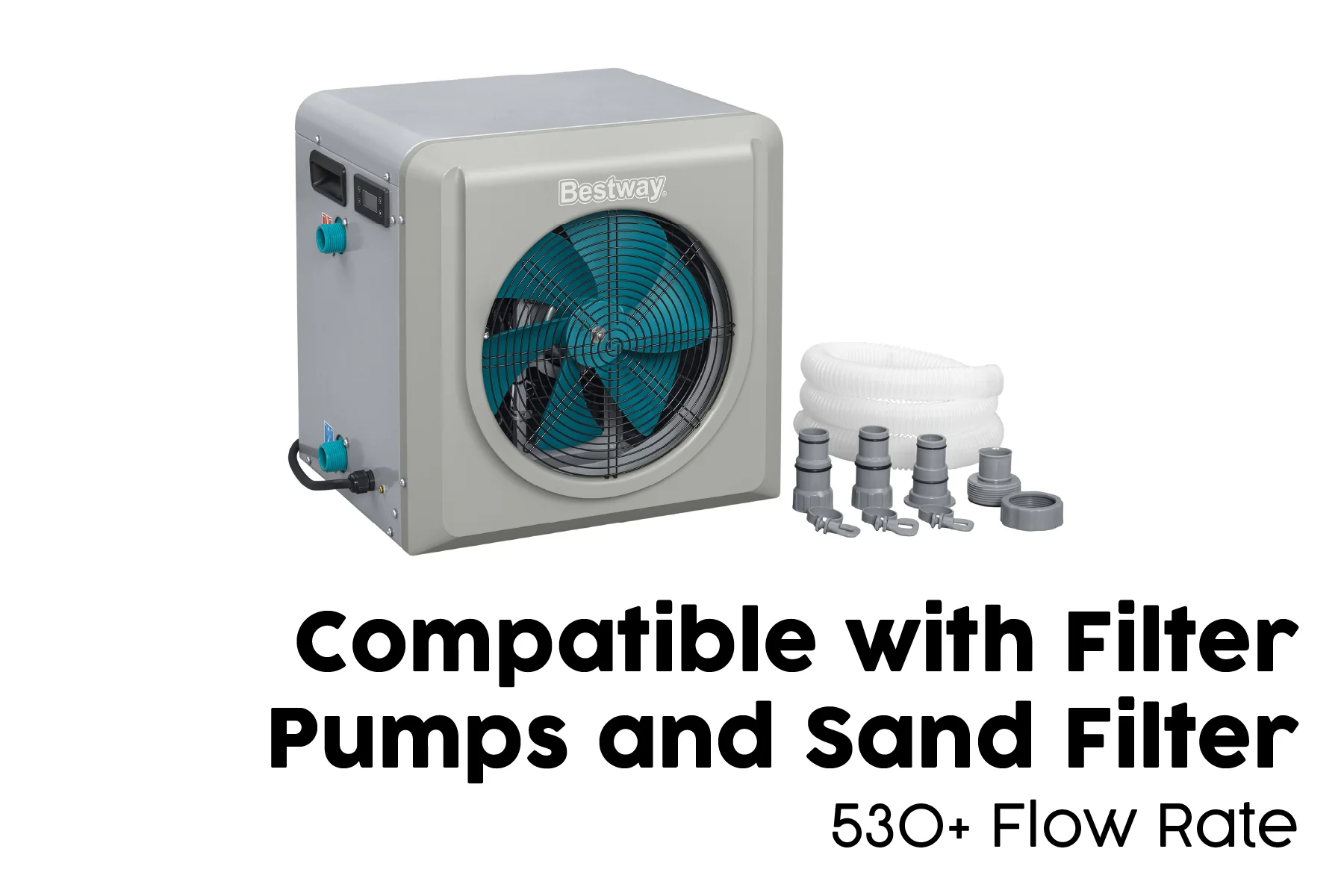 Air Source Pool Heater 4KW Energy-Efficient for Above Ground Pools - Image 6