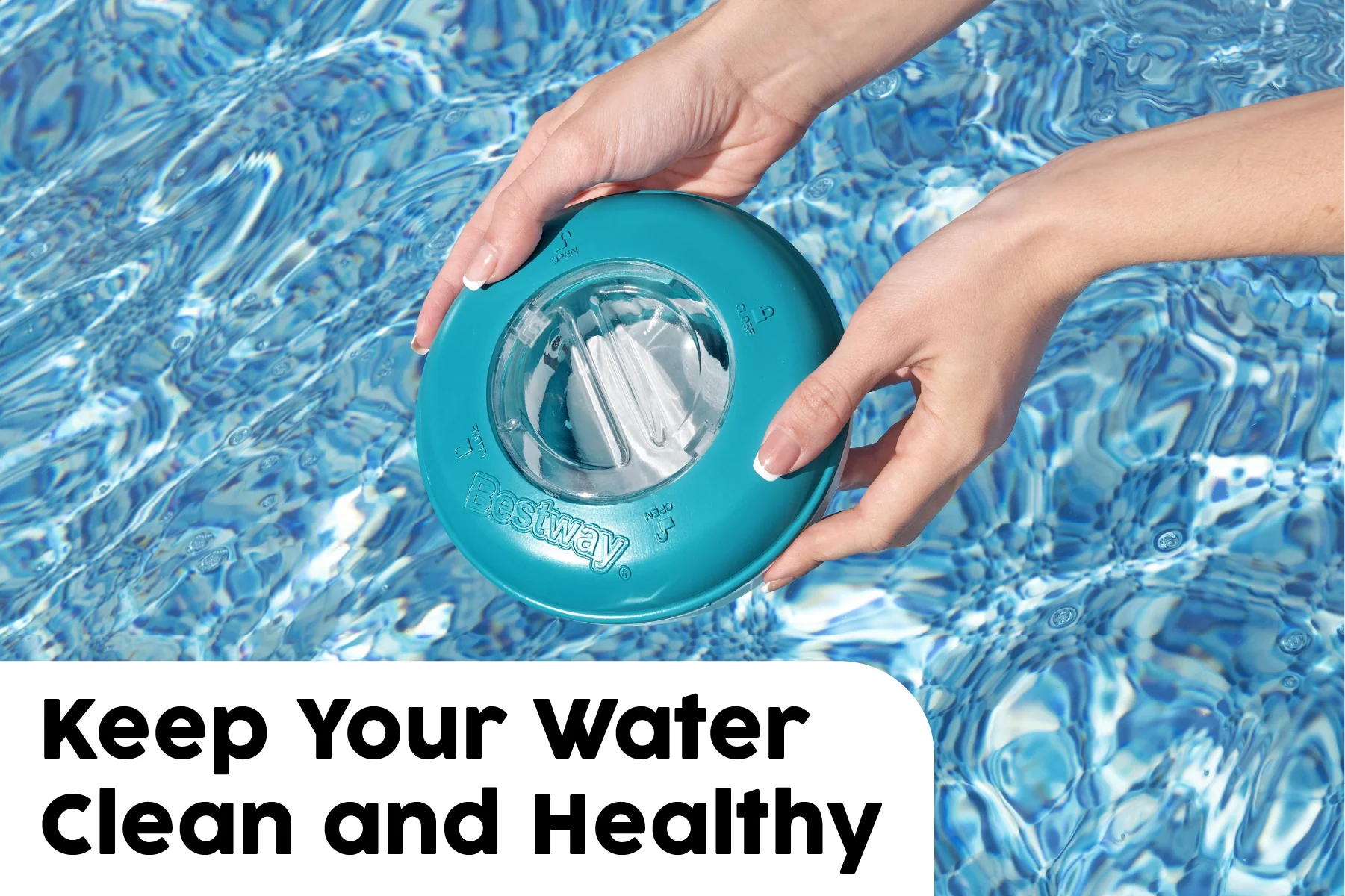 Pool & Hot Tub Chlorine Dispenser 6.5” Chemical Dispenser - Image 5