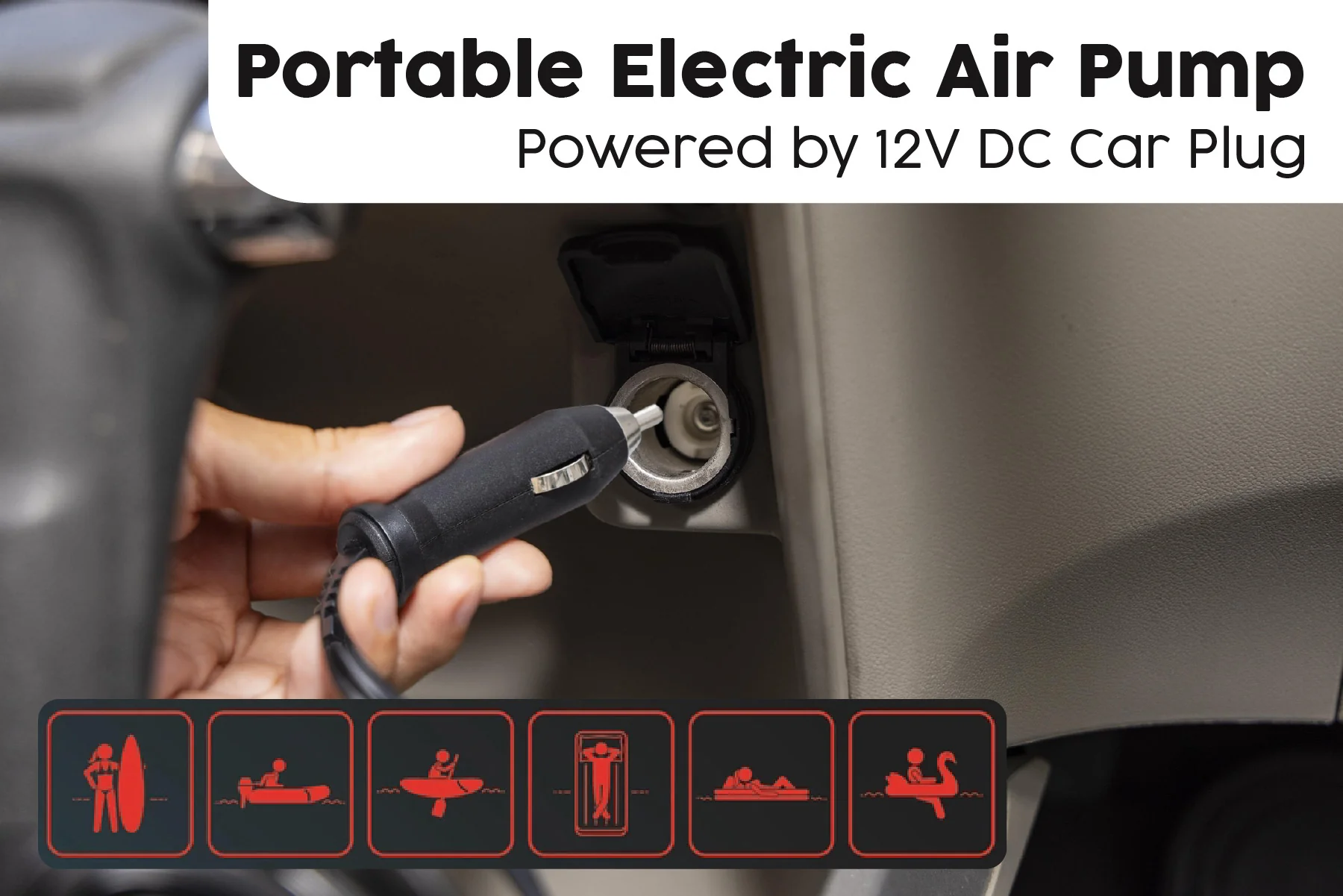 PowerGrip SUP DC Electric Air Pump - Image 5