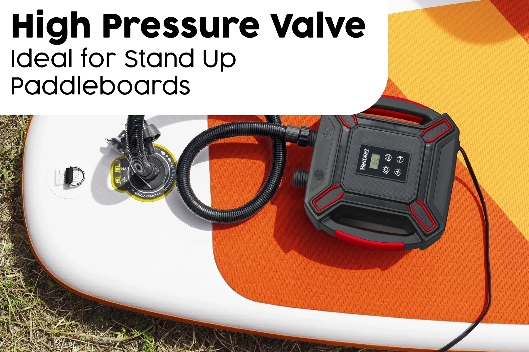 PowerGrip DC Paddle Board Electric Air Pump - Image 6