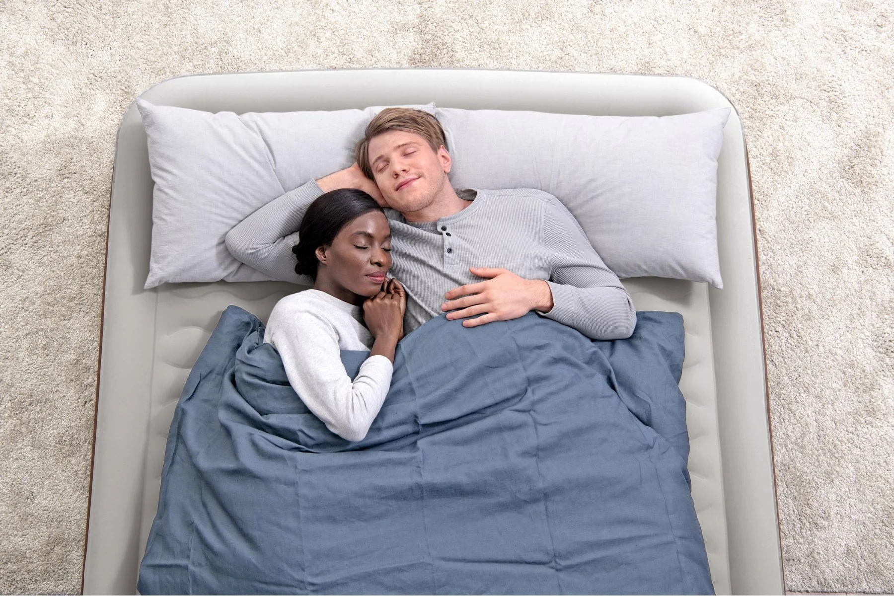 Queen Premium Fortech Airbed with Built-in Pump - Image 4