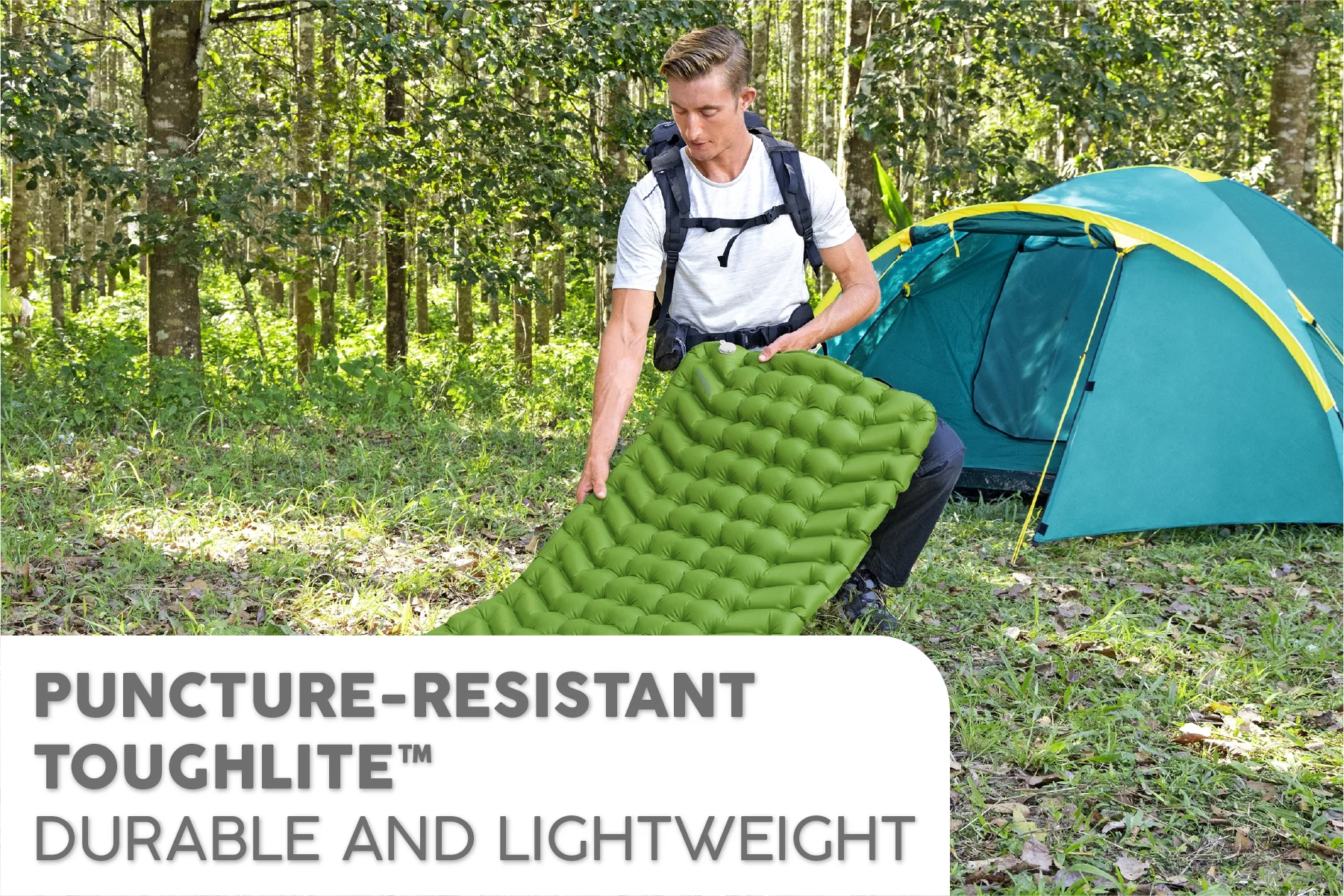 Wanderlite Compact Inflatable Air Sleeping Pad - Regular - Image 6