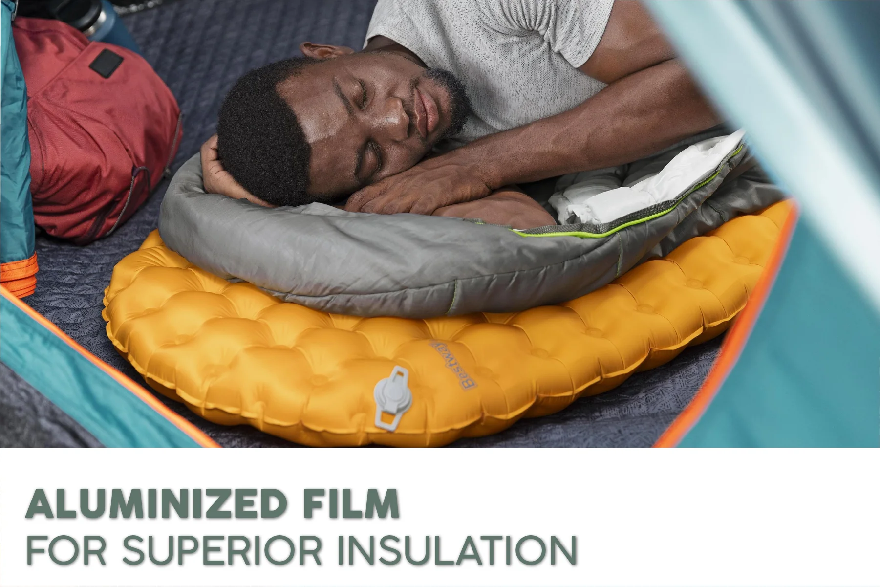 RidgeLite Ultra-Light Insulated Cold Weather Sleeping Pad - Regular - Image 5