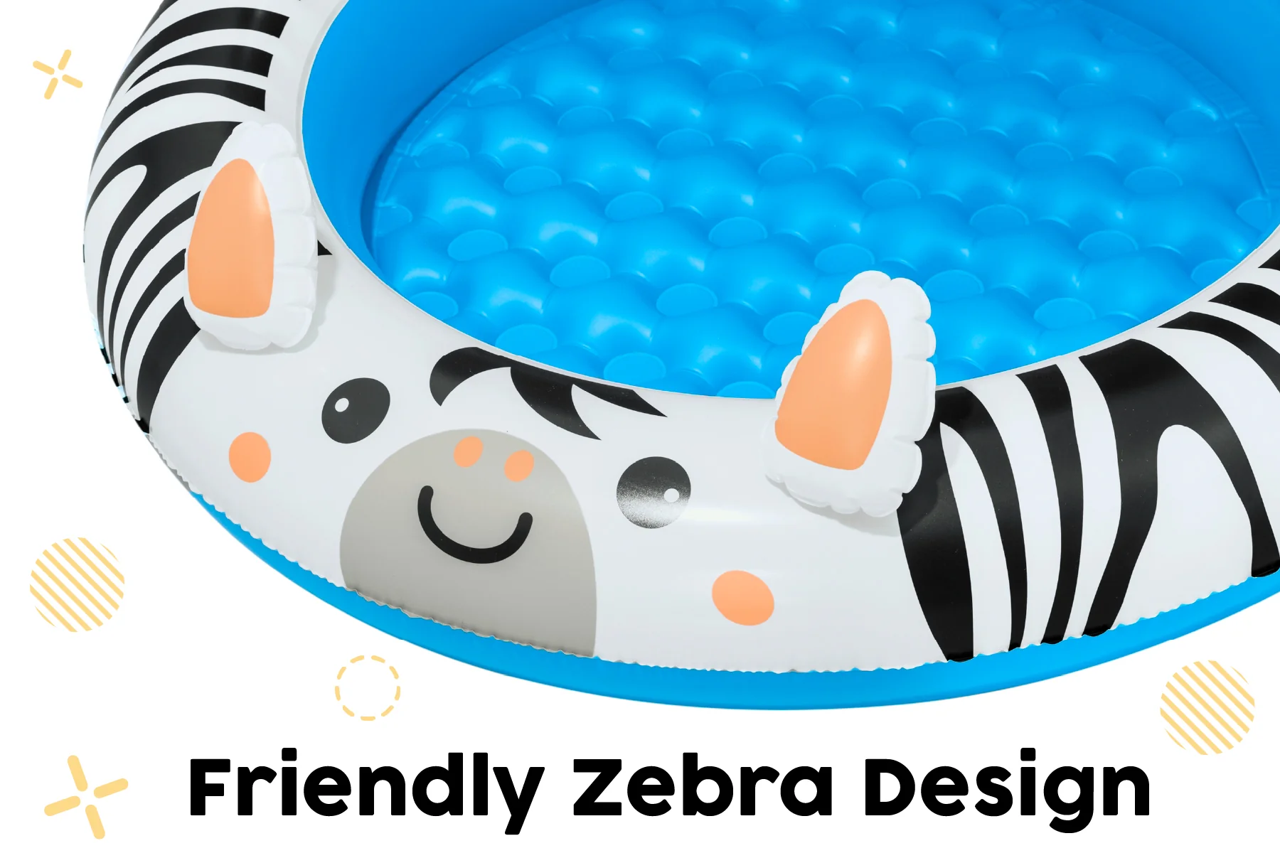 Safari Sun Shaded Inflatable Paddling Pool - Image 7