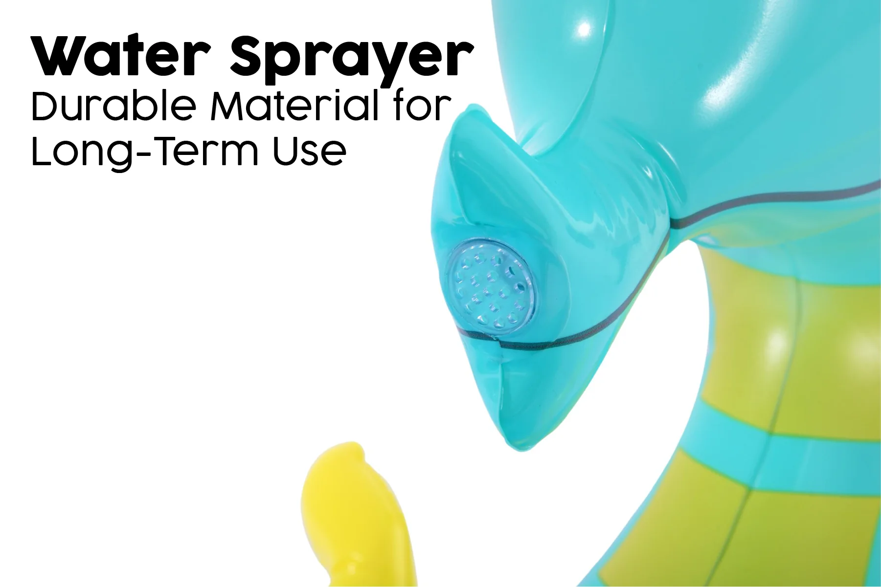 Seahorse Sprinkler Kids Inflatable Paddling Pool - Image 7