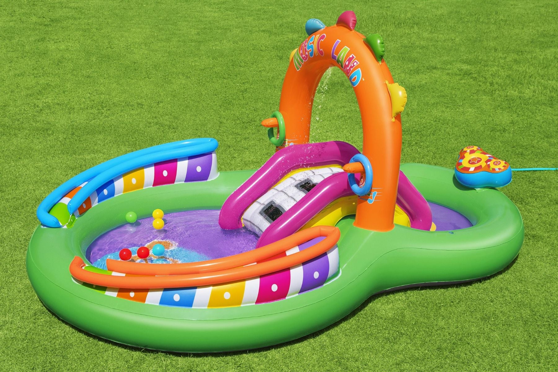 Sing 'N' Splash Paddling Pool with Play Center - Image 5
