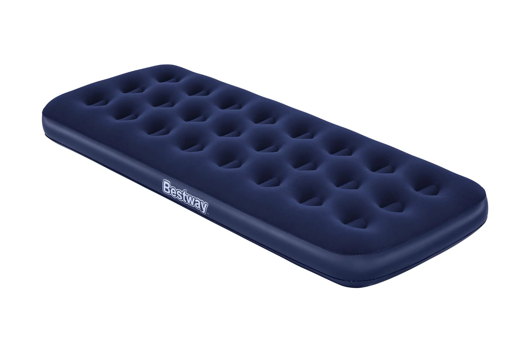 Single Flocked Airbed Inflatable Air Mattress - Image 3
