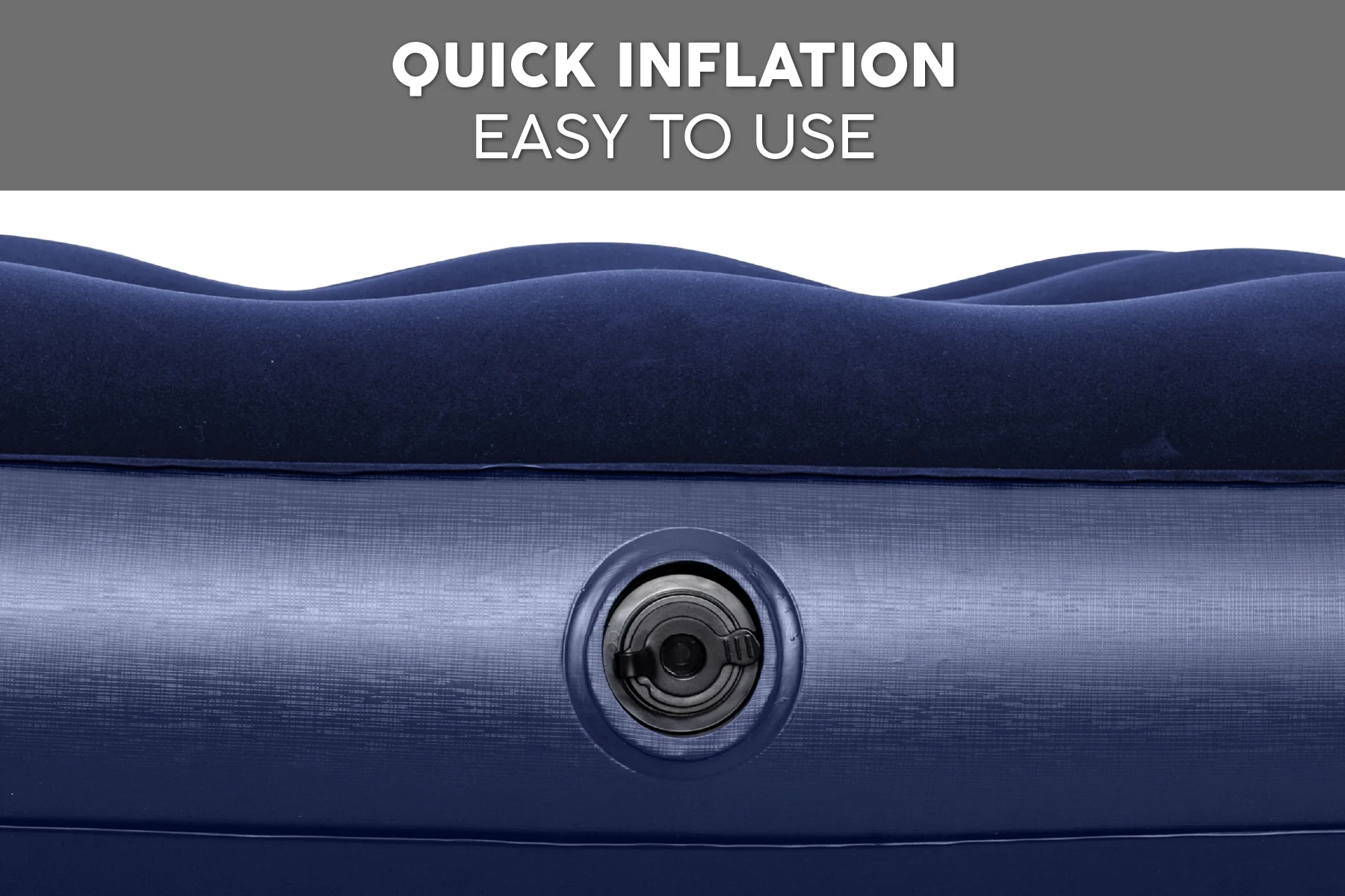 Single Flocked Airbed Inflatable Air Mattress - Image 8