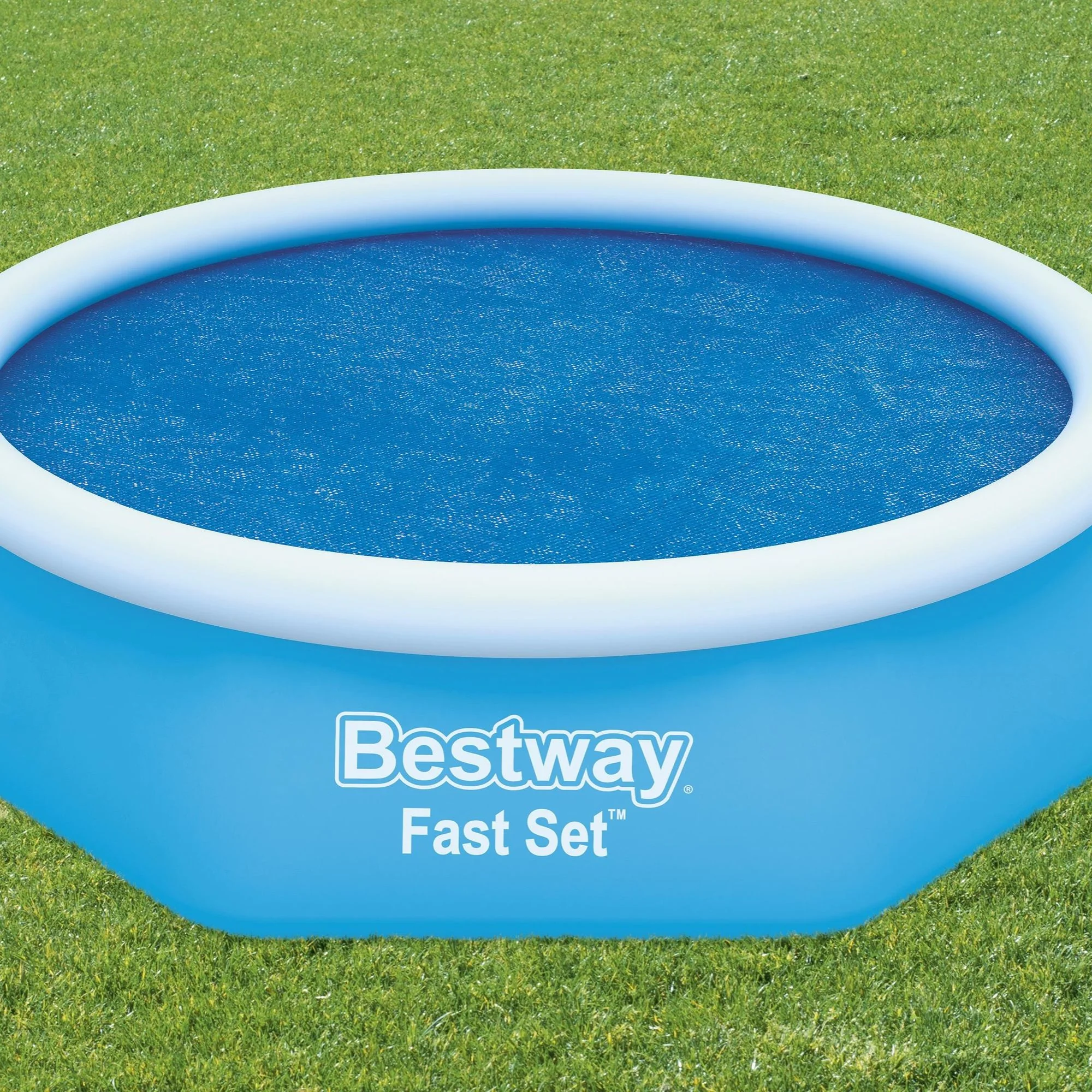 8ft Solar Pool Cover for Fast Set Inflatable Above Ground Pools - Image 2