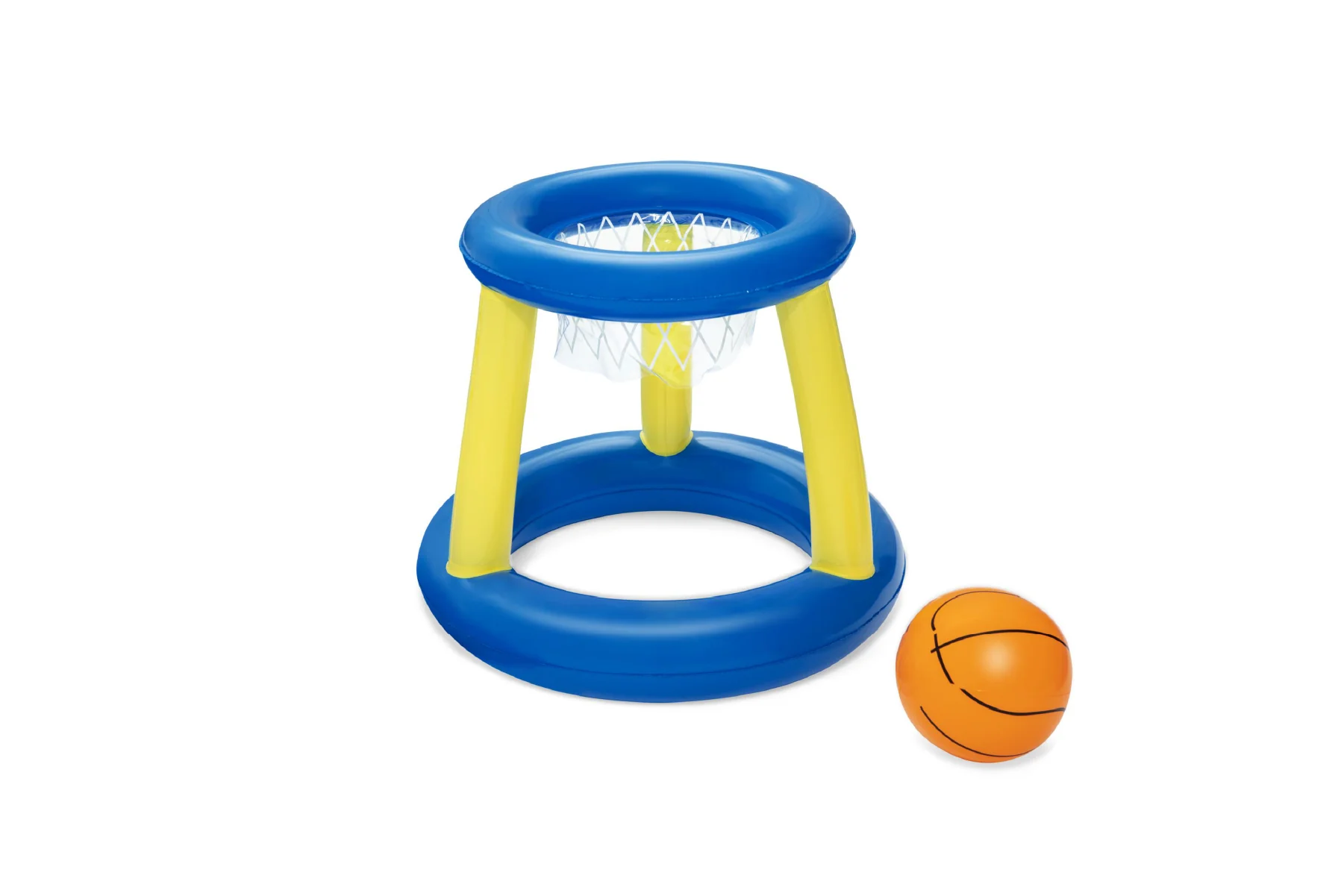 Inflatable Splash 'N Hoop Floating Basketball Pool Game Set - Image 3