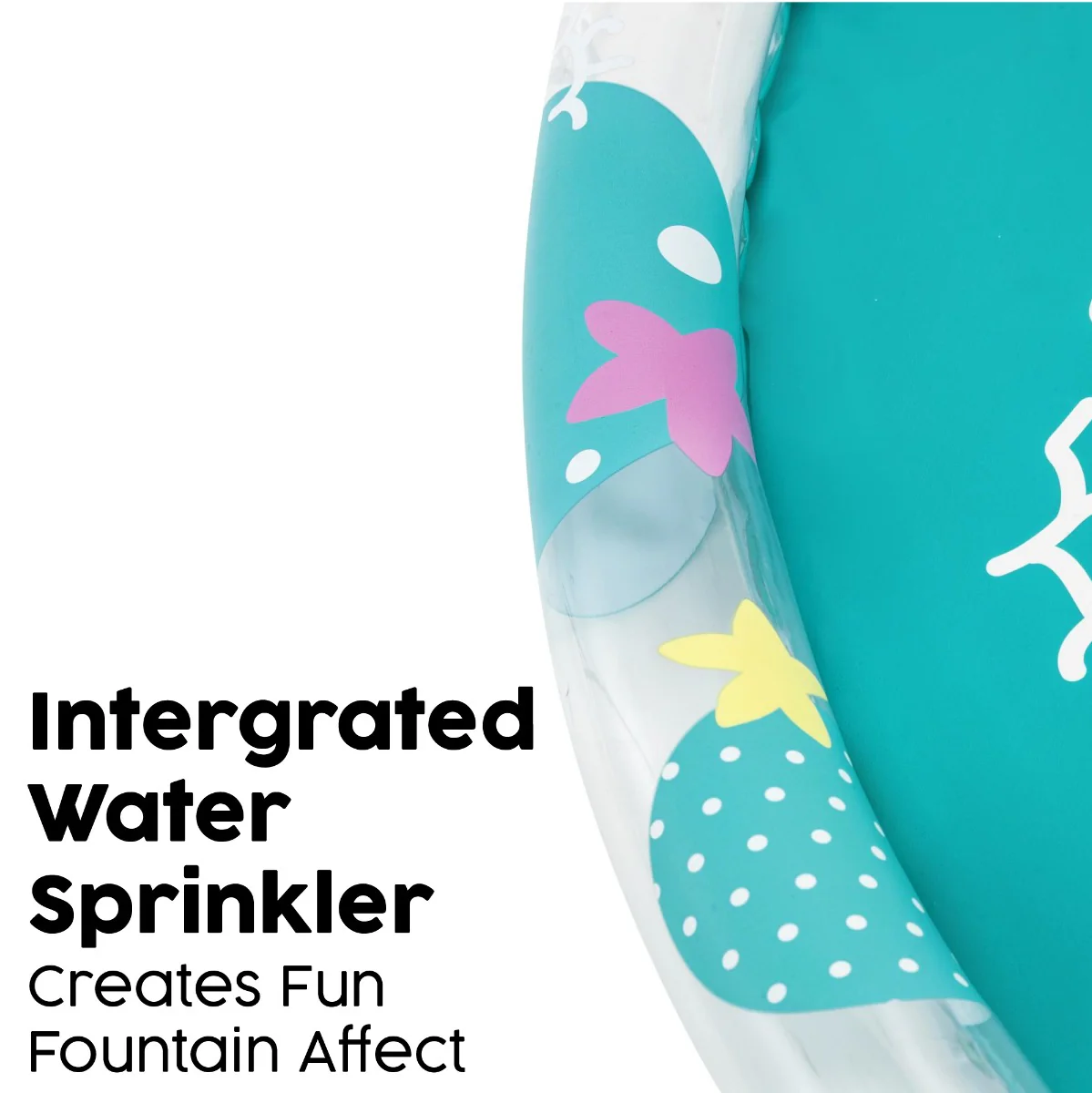 Sprinkler Splash Pad, Kids Water Mat - Image 8