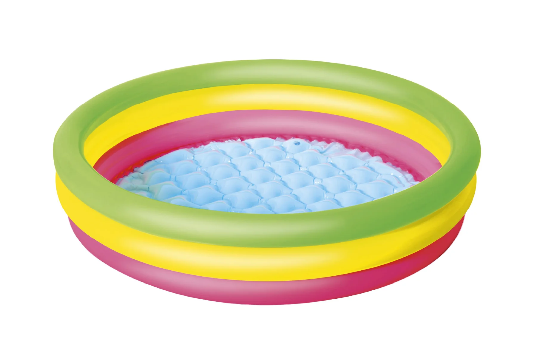 3-Ring Colourful Kids Inflatable Paddling Pool - Image 3