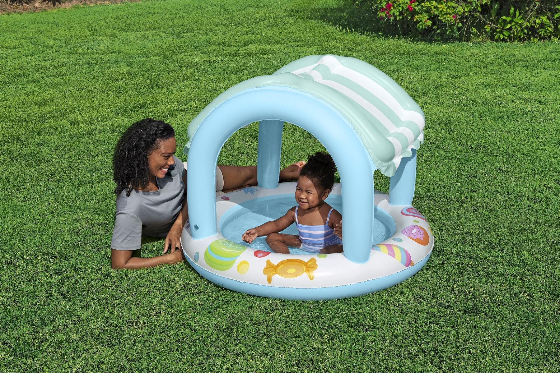 Sweet Shoppe Shaded Kiddie Pool - Image 4