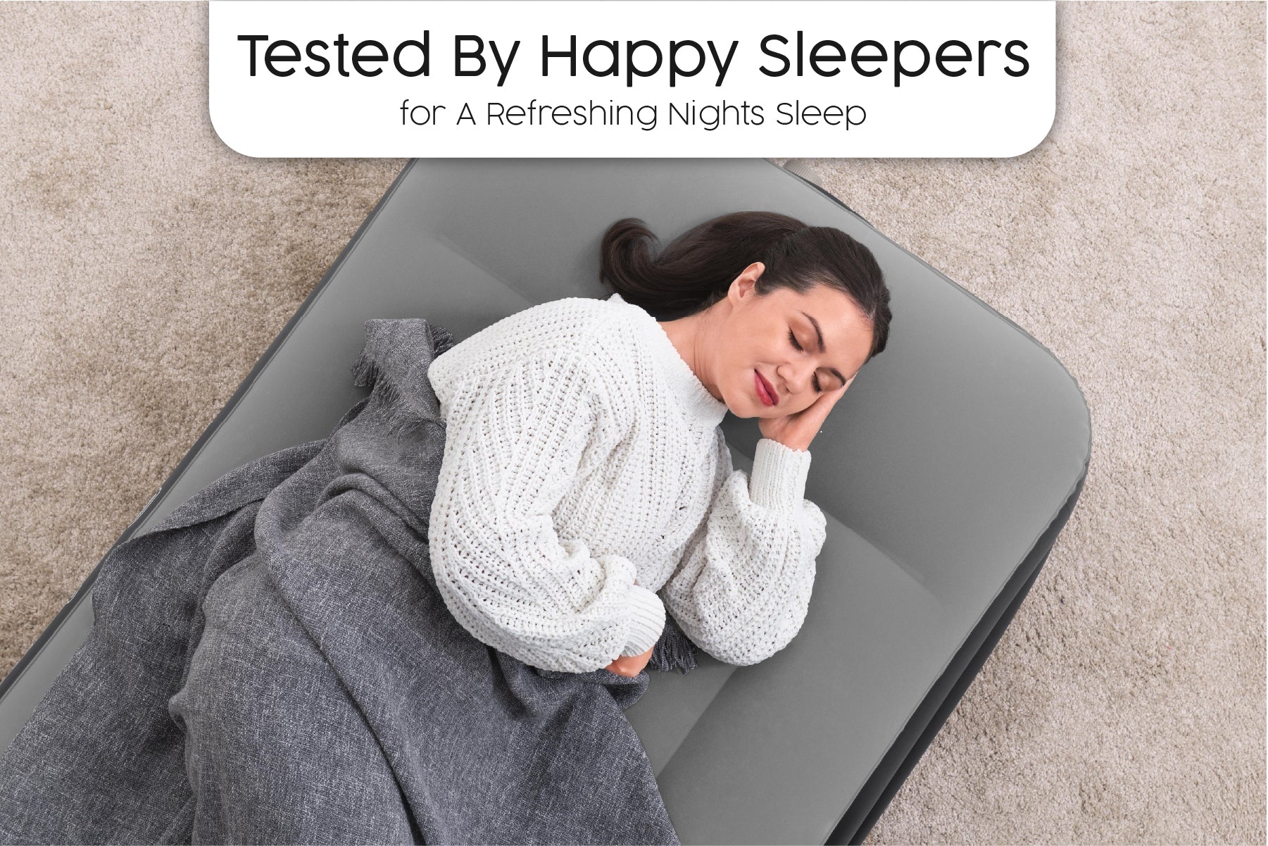 Tritech Air Mattress Twin Built-in AC pump - Image 6
