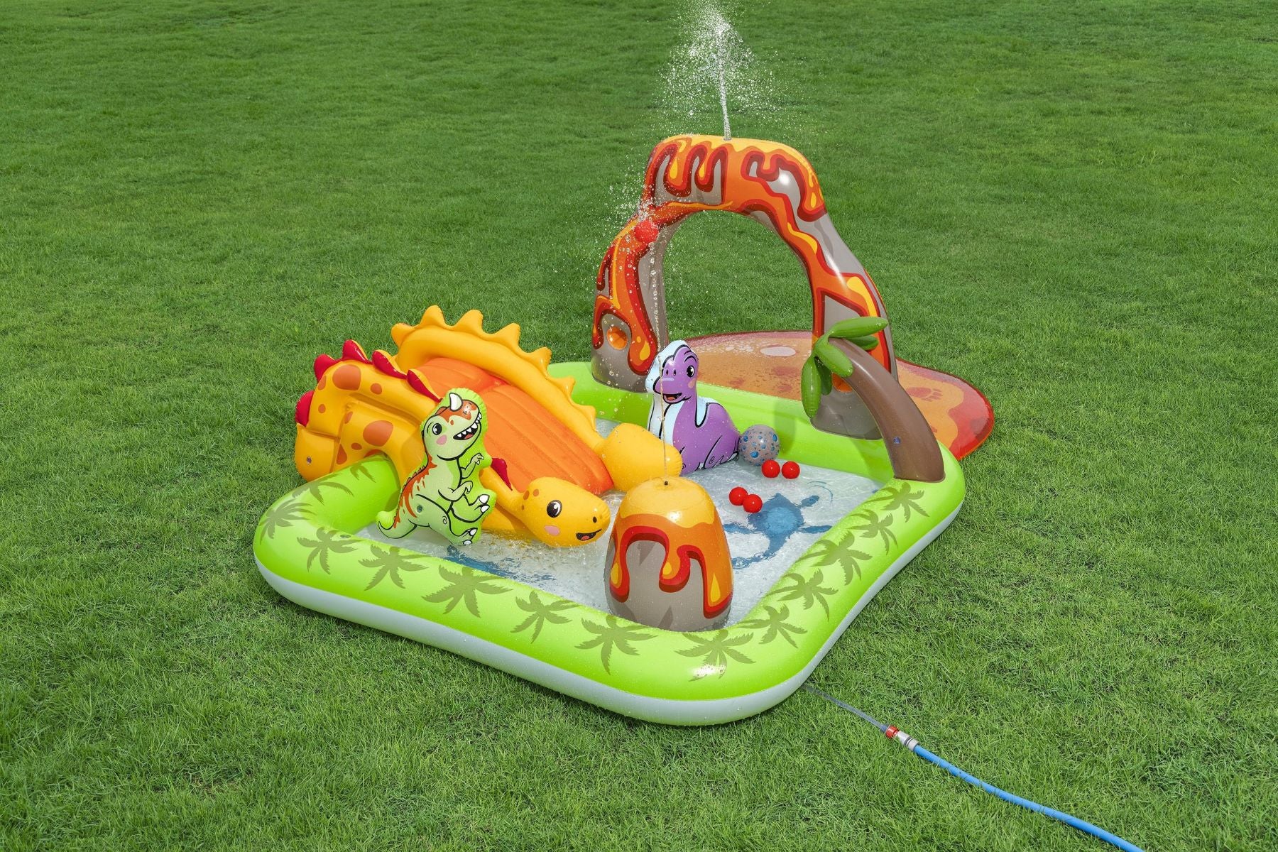 Volcano Springs Inflatable Paddling Pool with Play Centre - Image 4