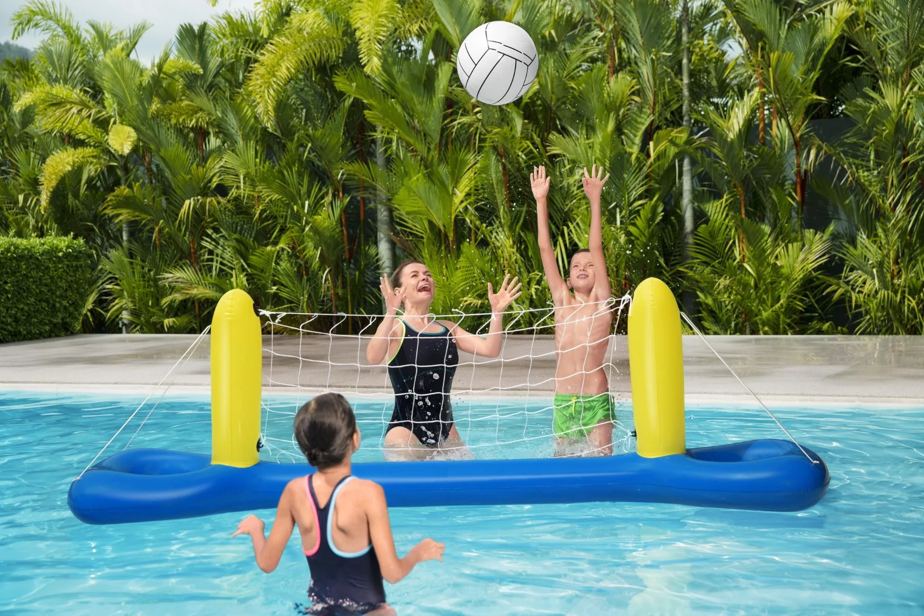 Inflatable Water Volleyball Pool Game Set - Image 4