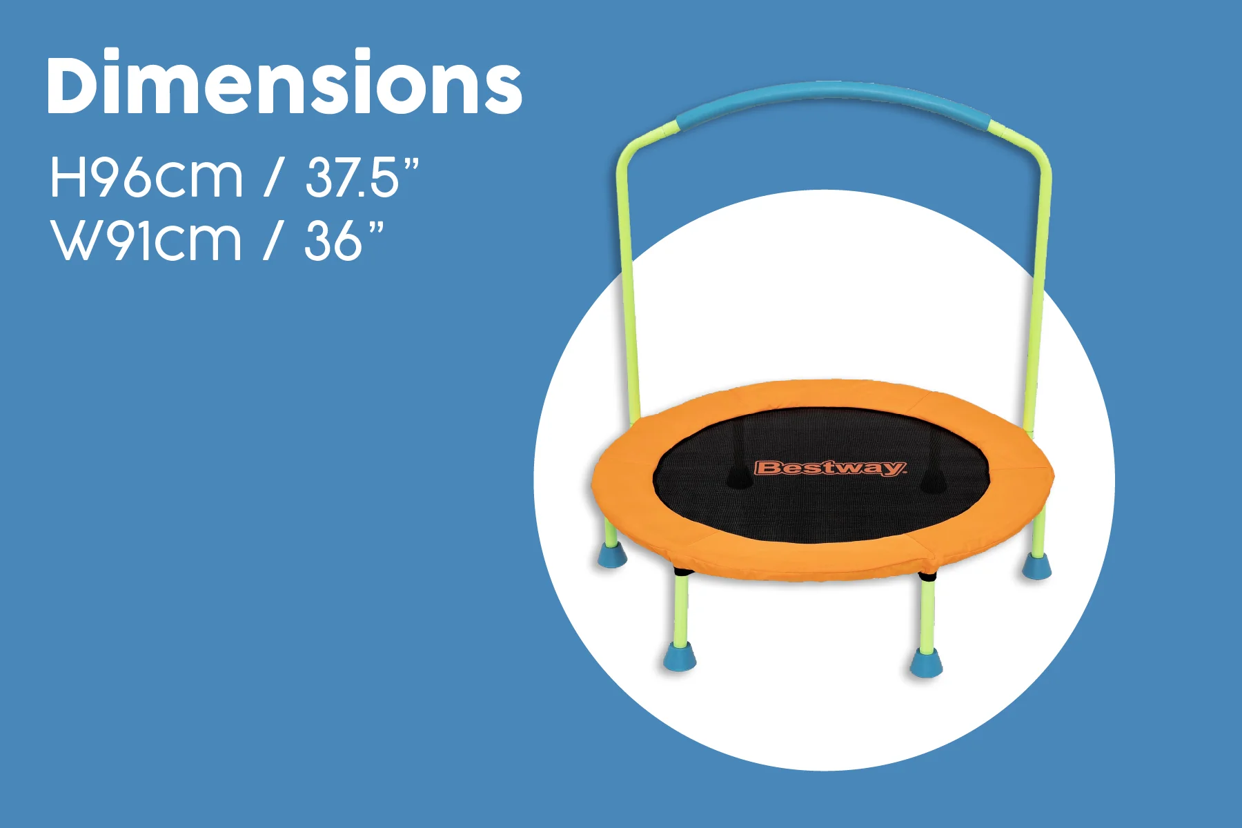 WonderJump™ Trampoline for Toddlers and Kids - Image 10